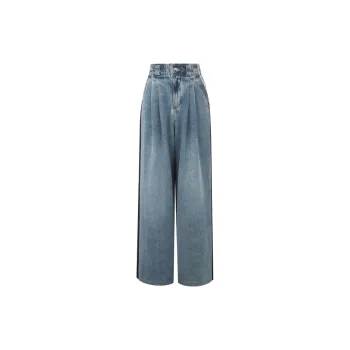 Three Quarters Jeans Women's Blue