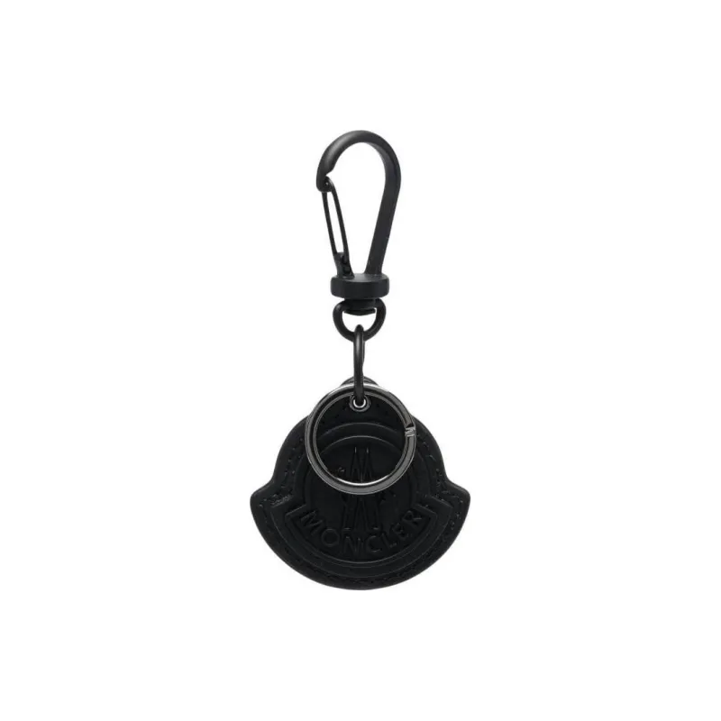 Moncler Logo Charm Keyring-0