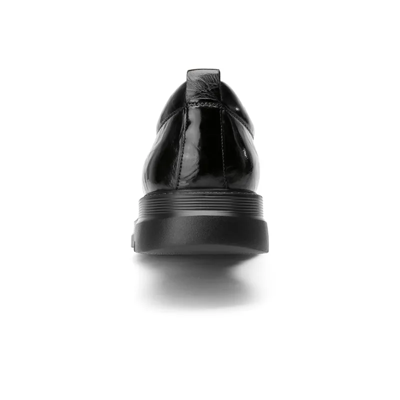 CROWN Dress Shoes Men's One Yard Larger-3