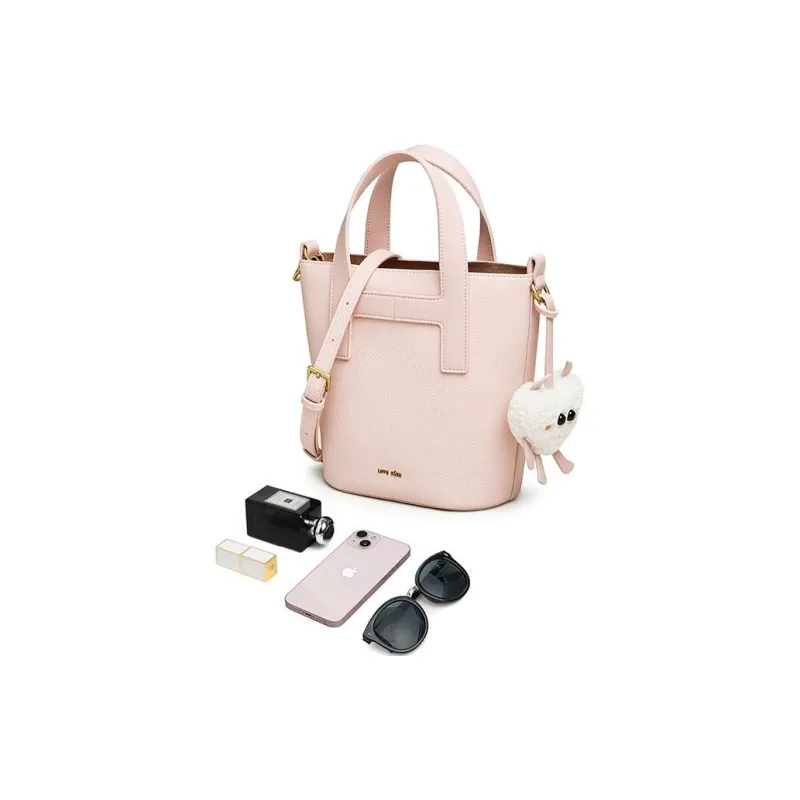 Tata Artificial Leather Bucket Bag, Crossbody Handbag, Shoulder Bag Medium Size Women's-8