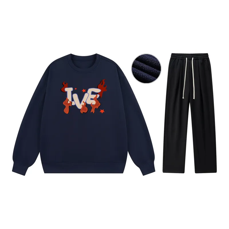 IVEIII Sweatshirt Sets Unisex-7