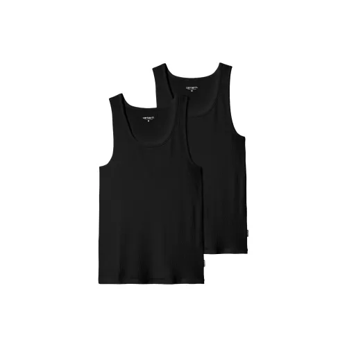 Carhartt WIP Tank Tops Men Set Of 2 Black