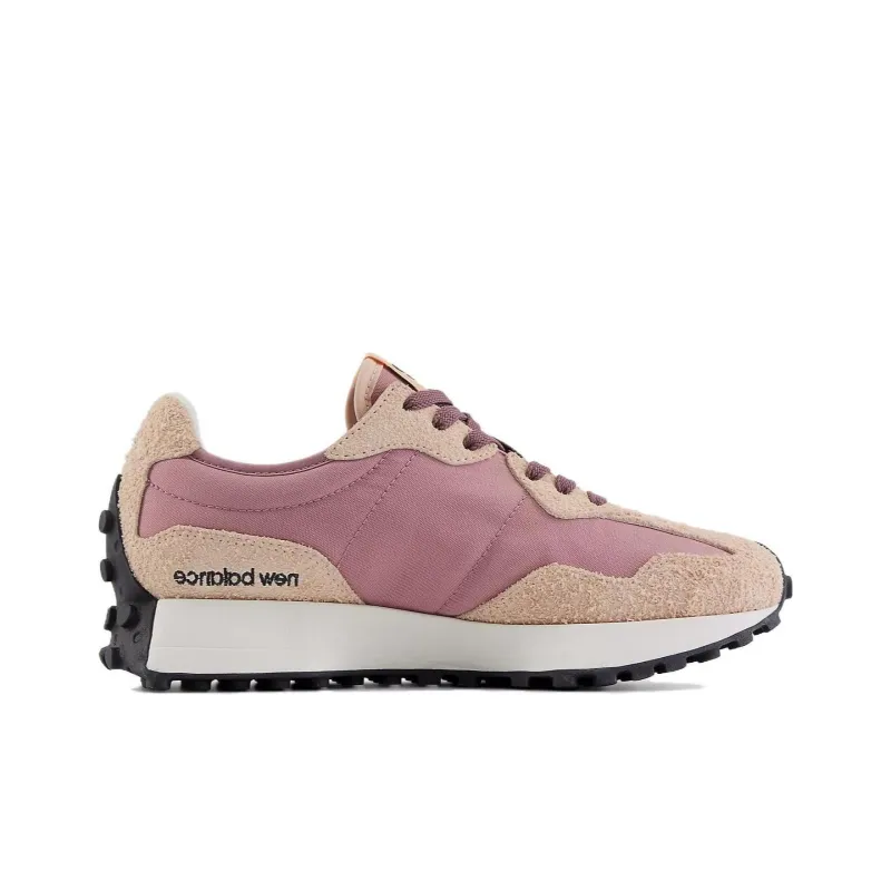 New Balance 327 White Black Pink Women's-1