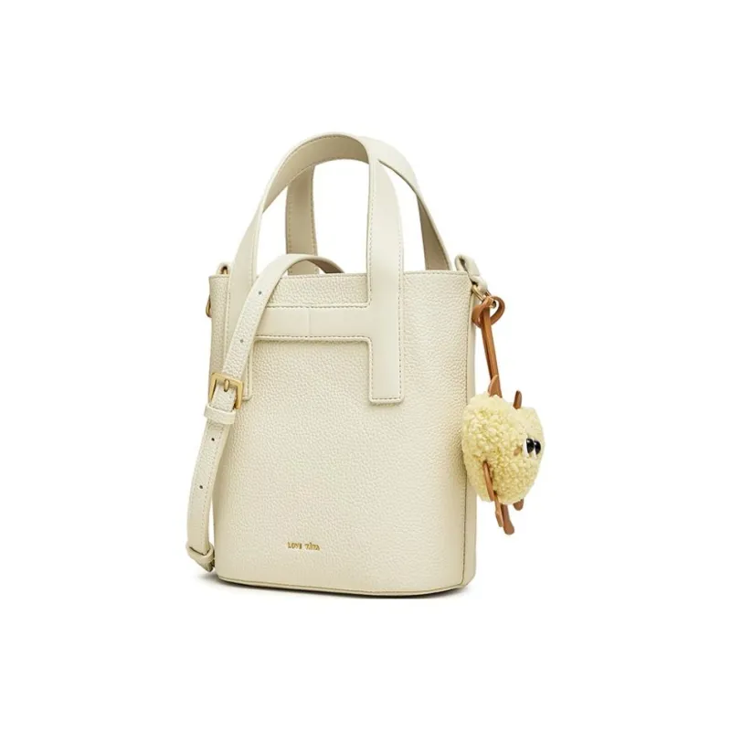 Tata Artificial Leather Bucket Bag, Crossbody Handbag, Shoulder Bag Medium Size Women's-11