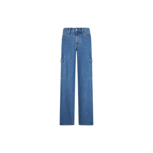 Calvin Klein SS24 Series Jeans Women's 1A4-Denim Blue