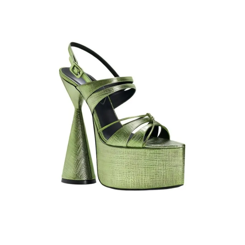 D'ACCORI Belle 150mm Platform Sandals-2