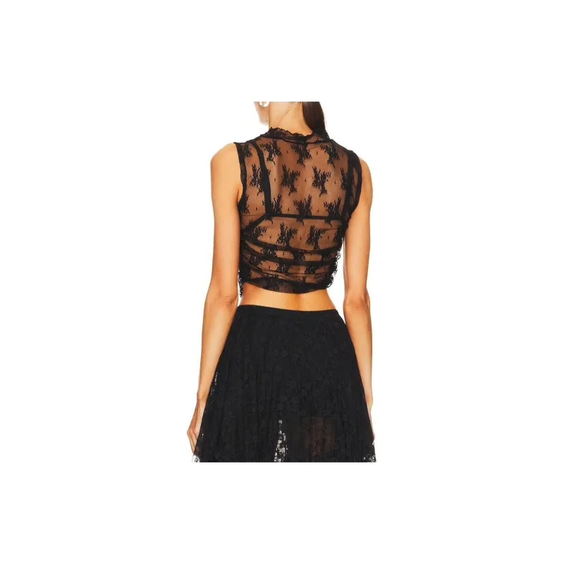 FREE PEOPLE Tank Tops Women's Black-1