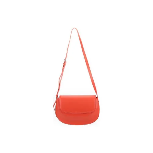 Shinpos Shoulder Bags Orange Red