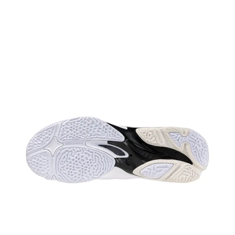 Mizuno Wave Lightning Z8 Mid 'White Black'-4