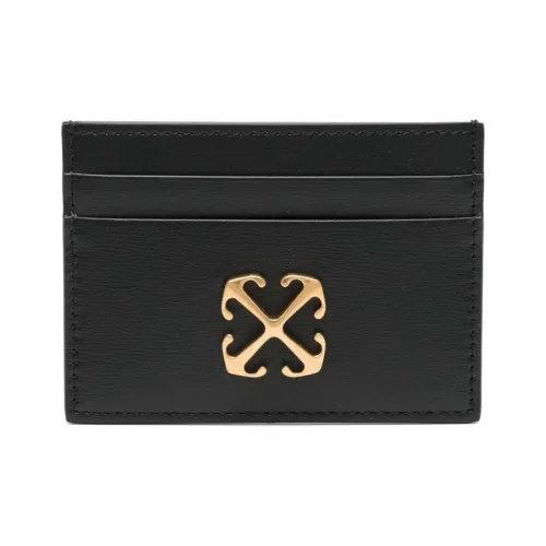 OFF-WHITE Jitney Simple Leather Cardholder