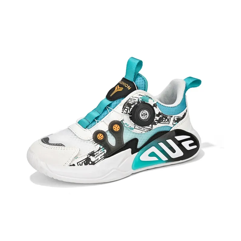 Prince McQueen Abrasion Resistant Shock Absorbers Mid Top Basketball Shoes Unisex-1