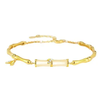 ZOKS Jade Bracelets Women's
