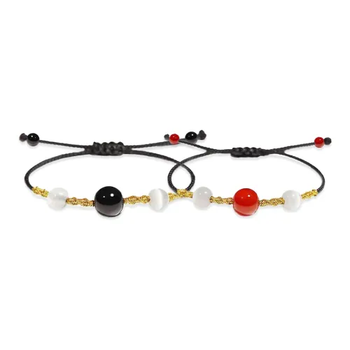 JUICY GRAPE Hand Woven Rope Fortune Bead Unique Design Bracelets Unisex