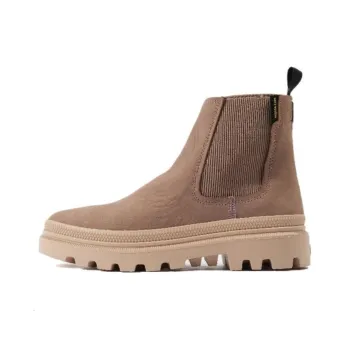 Palladium Short Chelsea Boots Women's Dark Brown