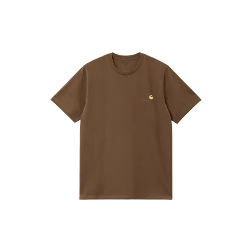 Carhartt WIP FW24 T-Shirts Men Brown Wood