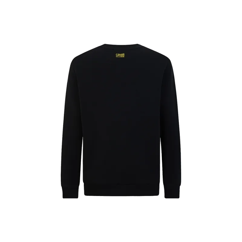 Cavalli Class Sweatshirt Men's Black-1