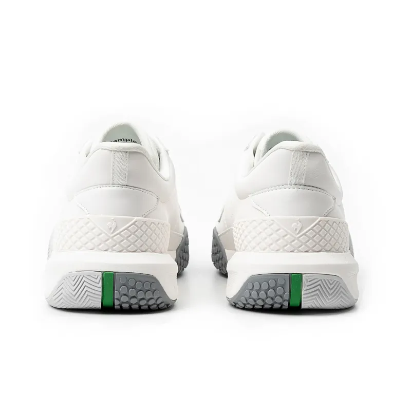 Le Coq Sportif Shock Absorbers Slip Resistant, Abrasion Resistant, Breathable Tennis Shoes Unisex White-4