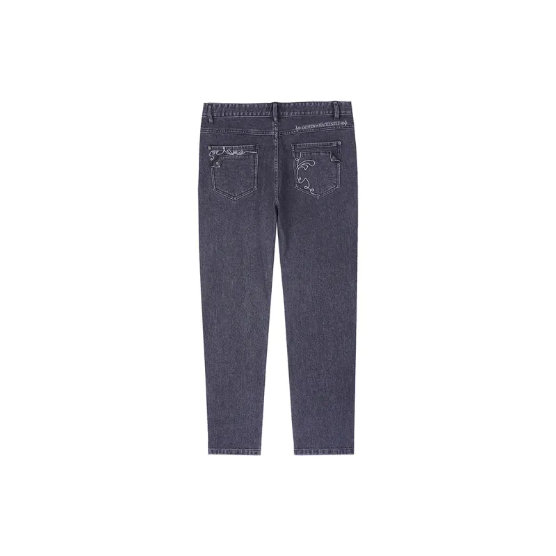 ANDREW MACKENZIE SS24 Jeans Men's Gray-1