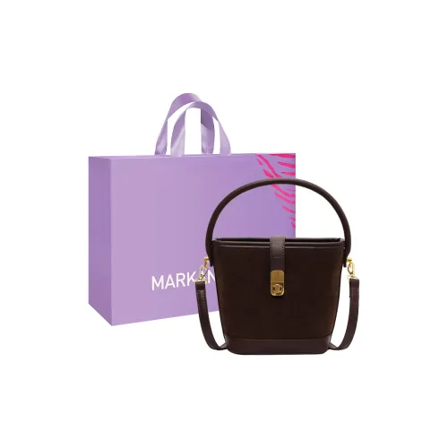 MARKANGARO PU Laminated Textile Crossbody Bag Regular Women's