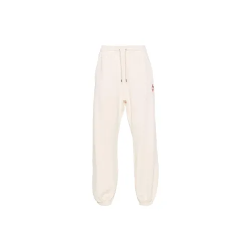 Marcelo Burlon Knitted Sweatpants Men White