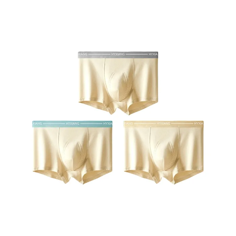 H YXIANG Underpants Men's 3 Pack-3