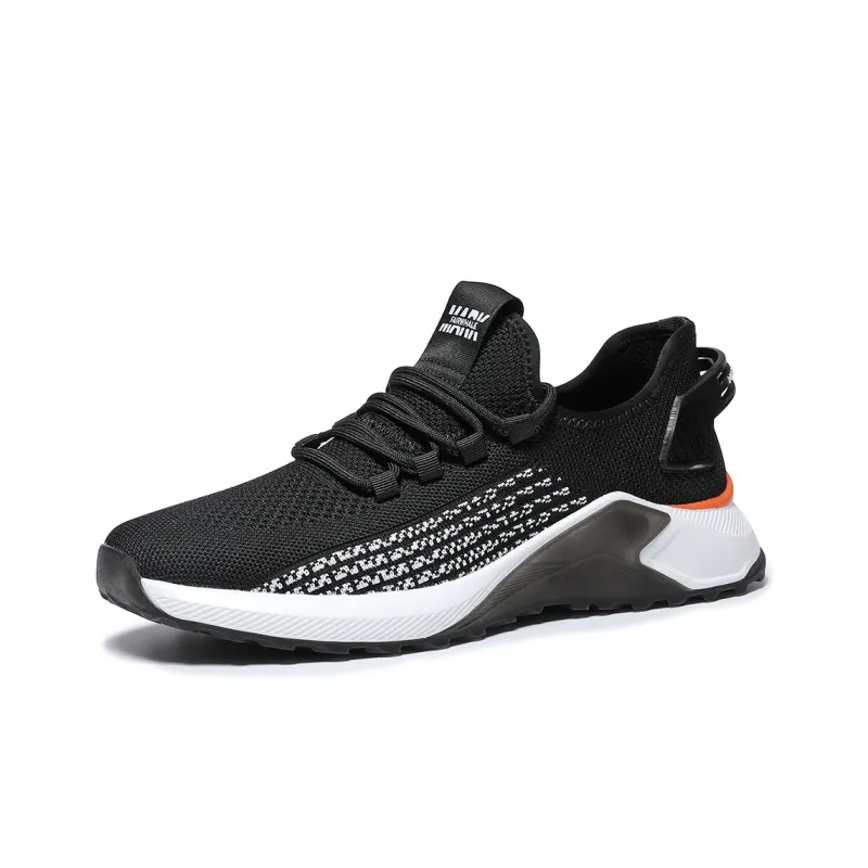 FAIRWHALE Black White Mythology Casual Shoes Men's-1
