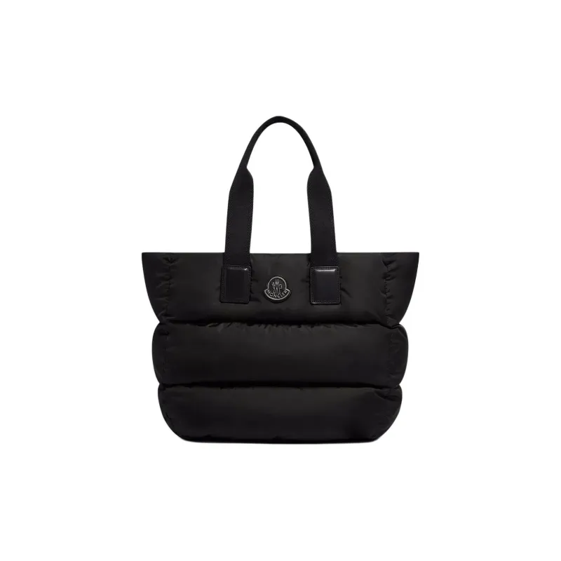 Moncler Nylon Tote Bag Shopping Bag Handbag Women's Black-0