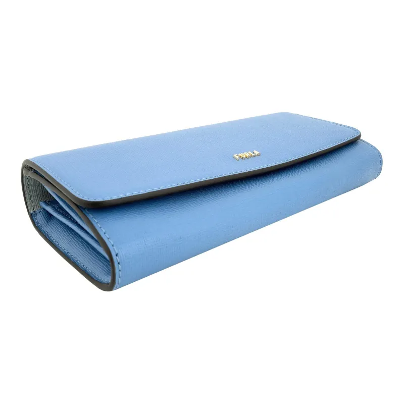 Furla Babylon Leather Wallet Women's Blue-2