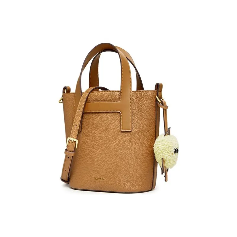 Tata Artificial Leather Bucket Bag, Crossbody Handbag, Shoulder Bag Medium Size Women's-1