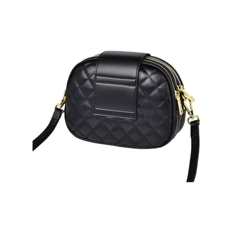 Versman PU Shoulder Bag Crossbody Bag Regular Women's Classic Black-2