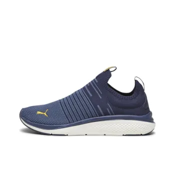 PUMA Softride Pro Echo Slip-On Cushioning Wear-Resistant Low-Top Casual Shoes Men's Blue