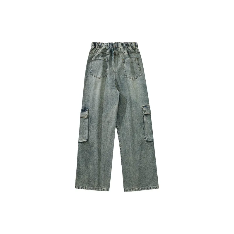 DAREASY Jeans Unisex Washed Blue-1