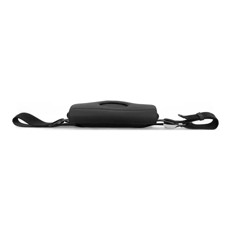 Burberry Pocket Bag Grain Texture Leather Pocket Fanny Pack Men's Black-4