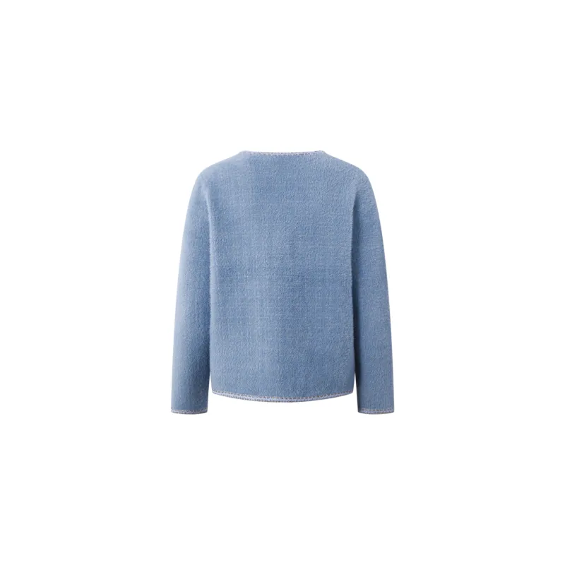 FINITY Knitwear Women's Gray Blue-1