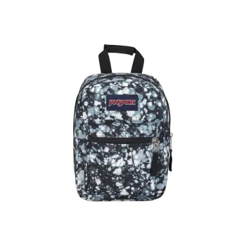 JanSport Recycled Polyester Lunch Bag Handbag Unisex White & Black