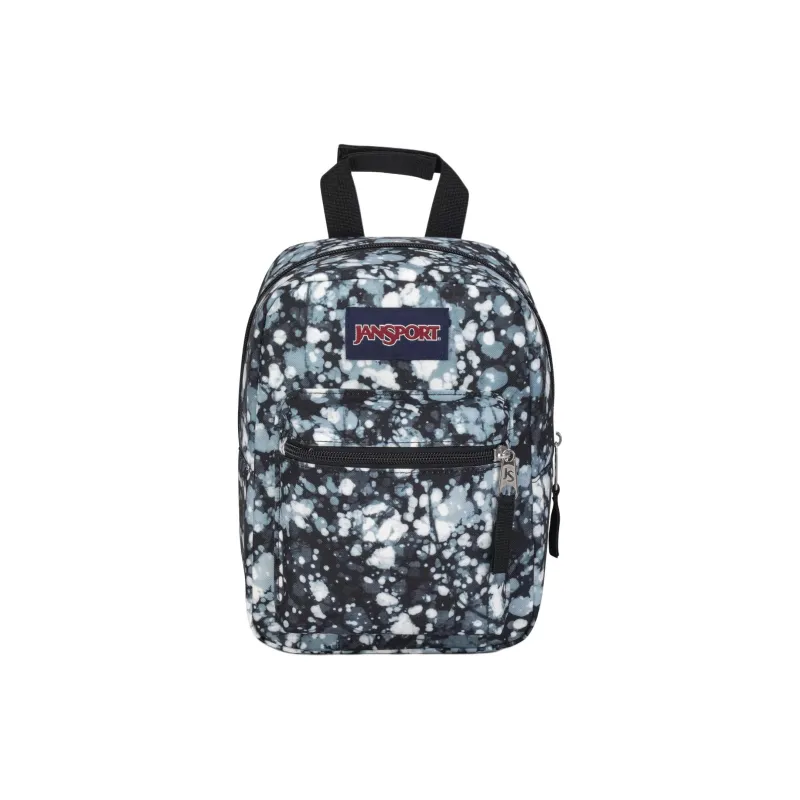 JanSport Recycled Polyester Lunch Bag Handbag Unisex White & Black-0