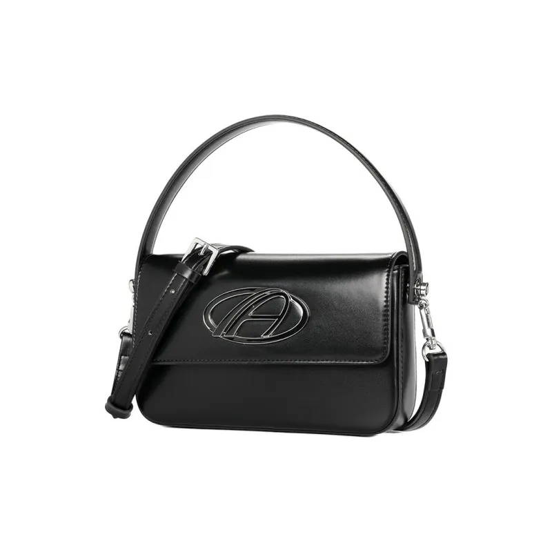 Tata Artificial Leather Shoulder Bag Trumpets Women's Black, Ecru, Light Green-11