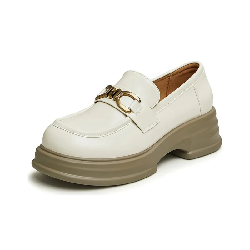 TATA Loafers Women's Solid Color-8
