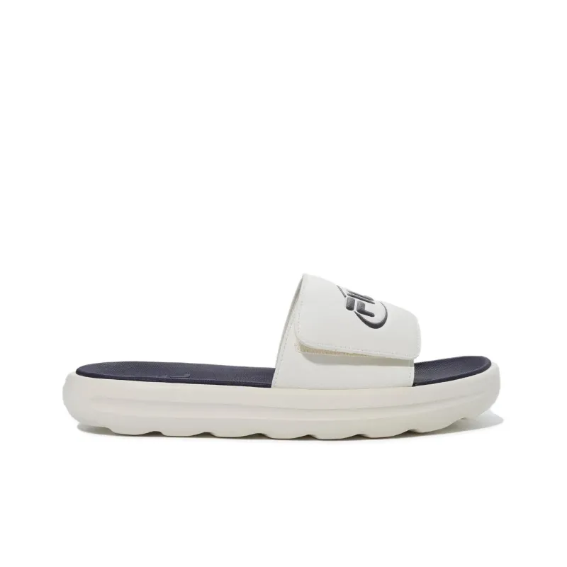 FILA Slip Resistant Abrasion Resistant Slide Slippers Unisex Blue White-1