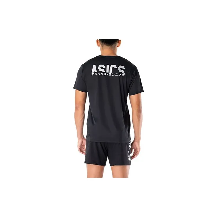 Asics KATAKANA SS TOP T-Shirt Men's Black-1