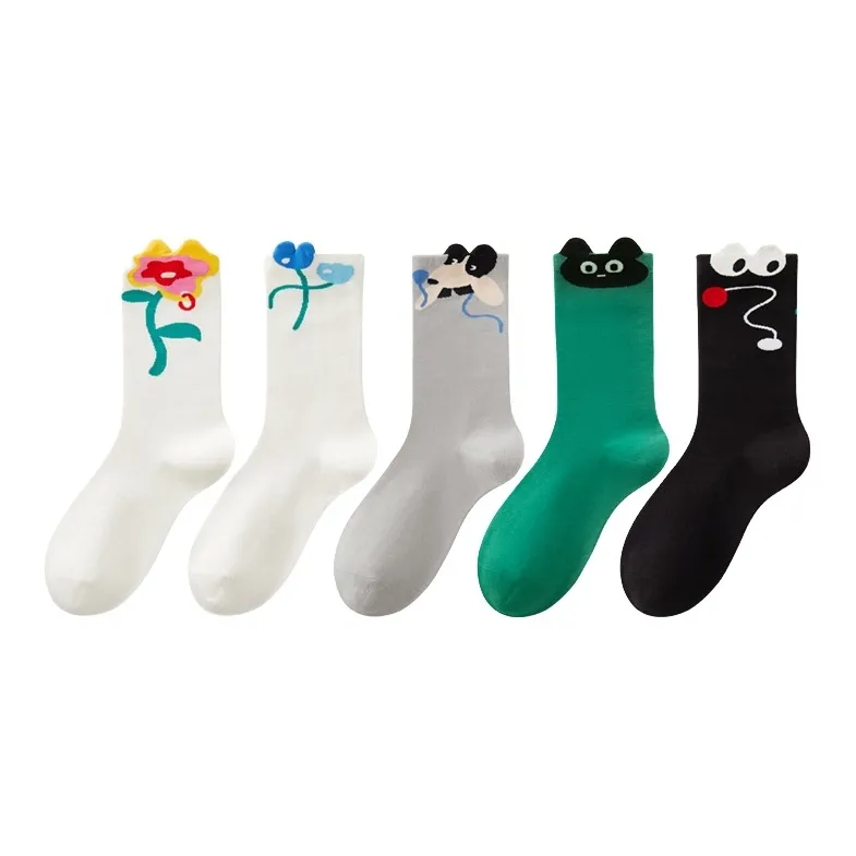 Youle Box Mid-Calf Socks Unisex-30
