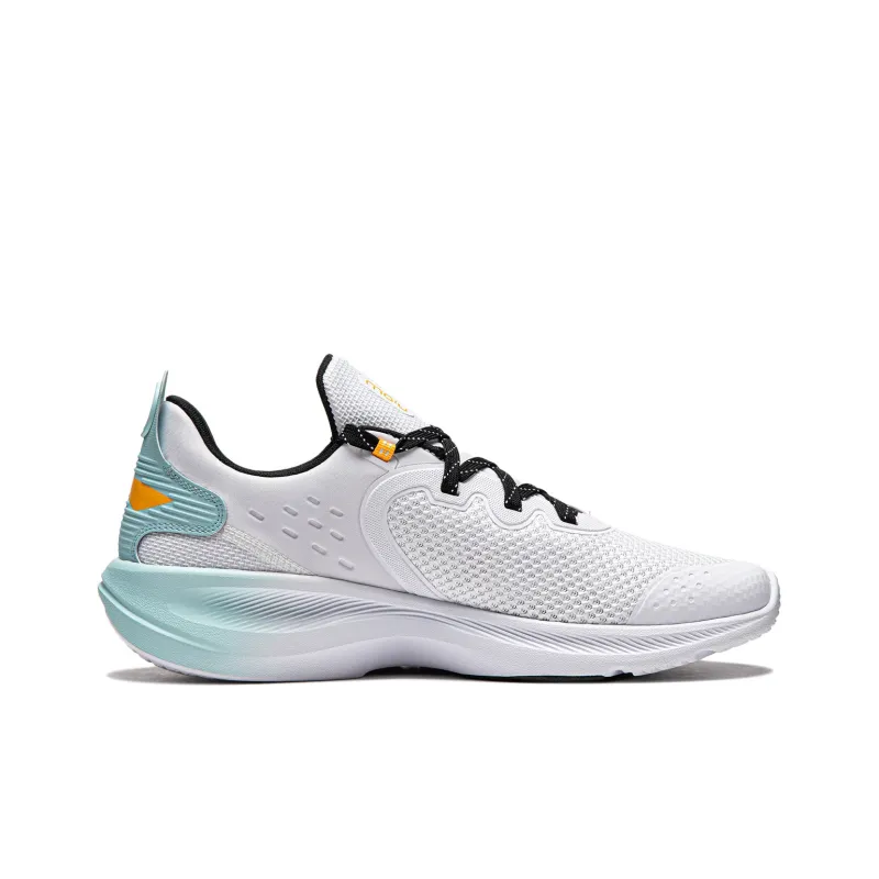 LiNing Lan Guang Cushioned Slip Resistant Low Top Training Shoes Men's White-1