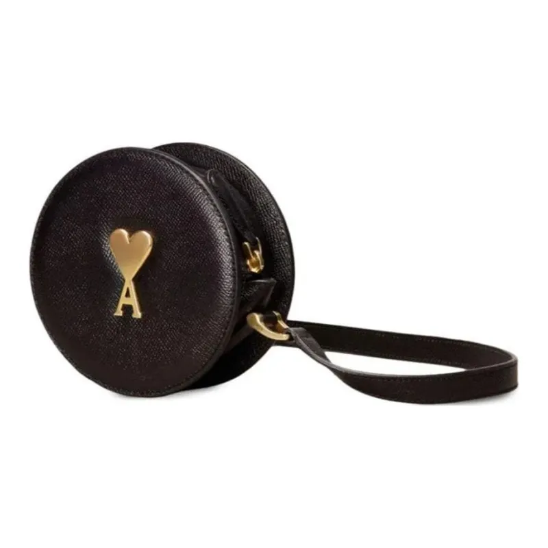 AMIPARIS Paris Logo Plaque Shoulder Bag-1