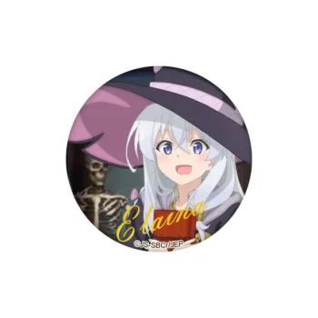 BOOM COMIC Wandering Witch  The Journey Of Elaina Gold Foil Badge Elaina Badges
