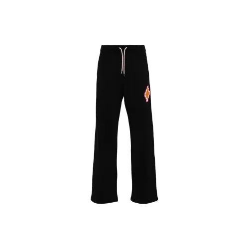 Marcelo Burlon Knitted Sweatpants Men Black