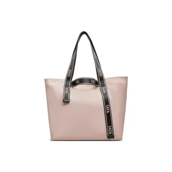 Tata Artificial Leather Tote Bag, Shopping Bag, Shoulder Bag Extra Large Women's Khaki/Dark Light