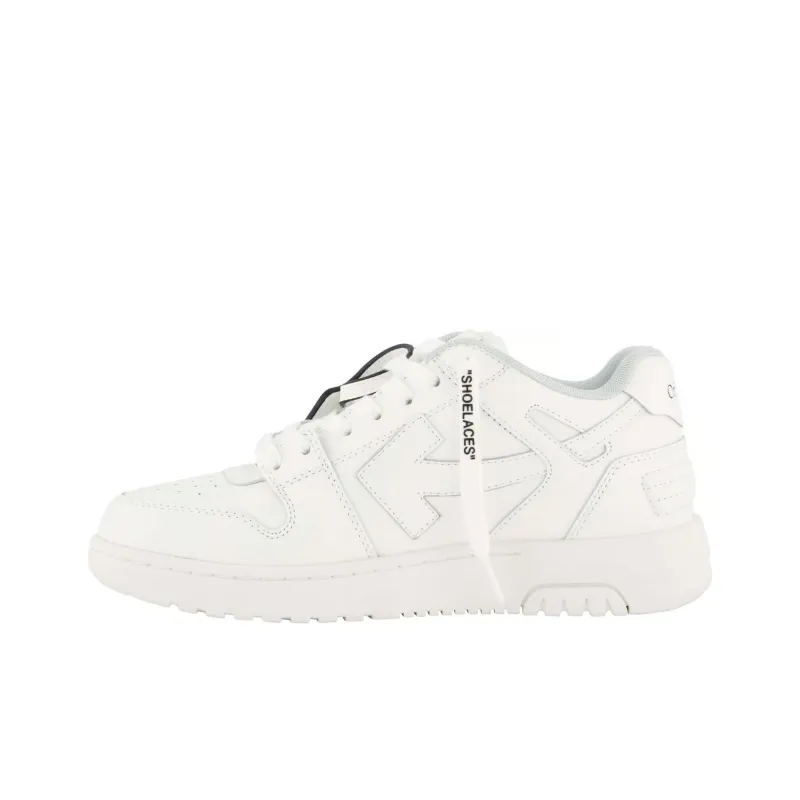 OFF WHITE Low Top Skateboard Shoes 3.5cm Women's White-0