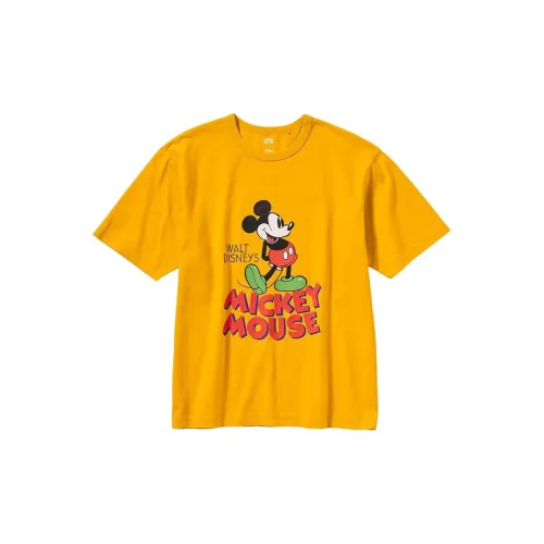 UNIQLO T-Shirts Unisex Lemon Yellow