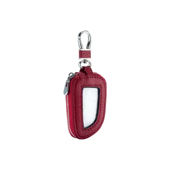 OUZIHUANG Top Grain Cow Leather Key Pouch Mini Men's