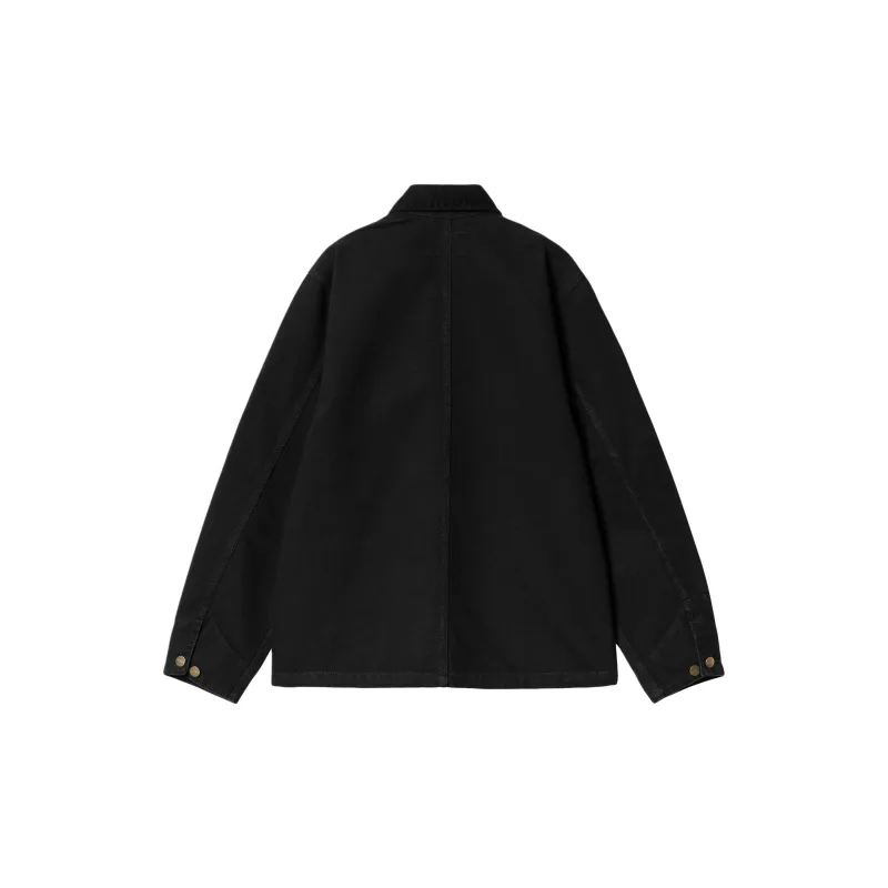 Carhartt WIP SS24 Michigan Coat Summer Jackets Coats Men's Black-1